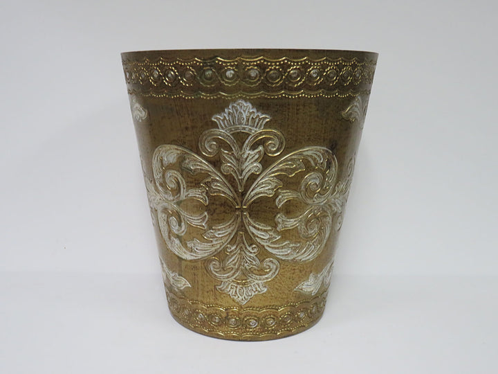 Italian Florentine Wastebasket