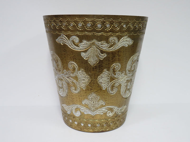 Italian Florentine Wastebasket