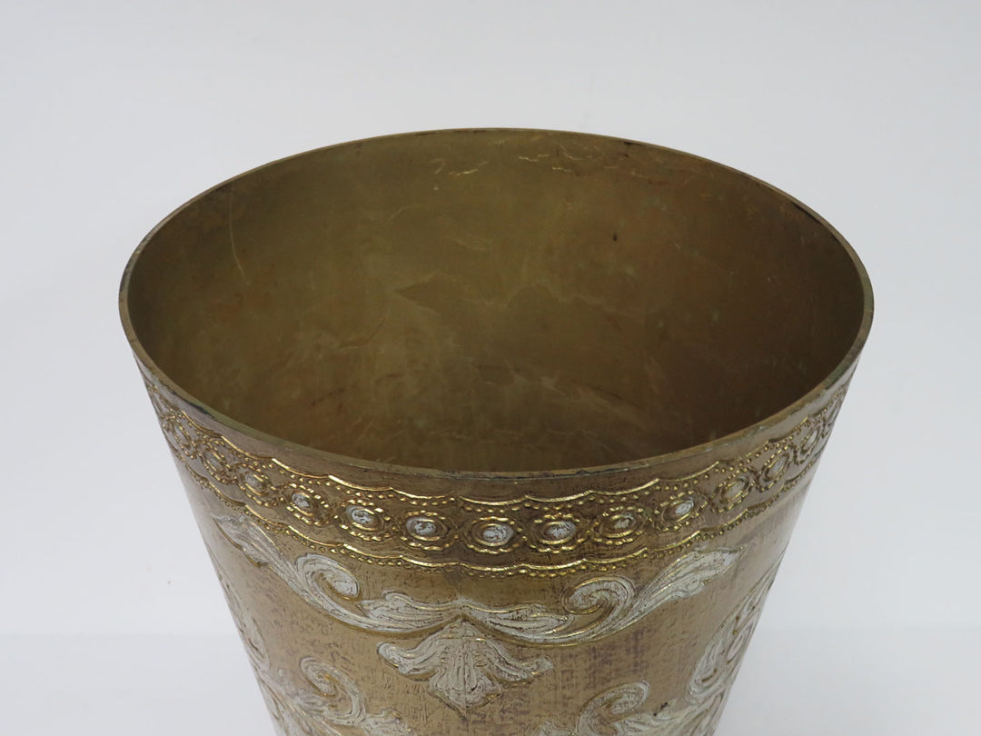 Italian Florentine Wastebasket