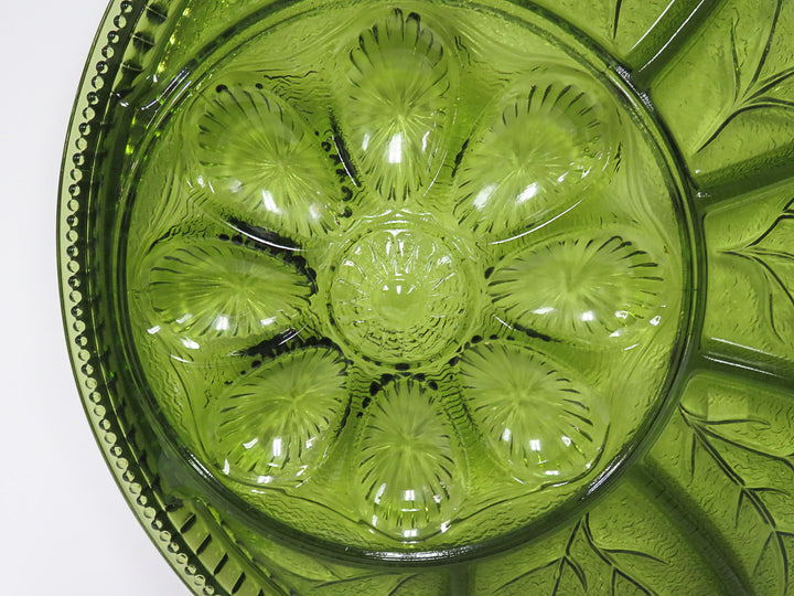 Indiana Glass Egg Plate