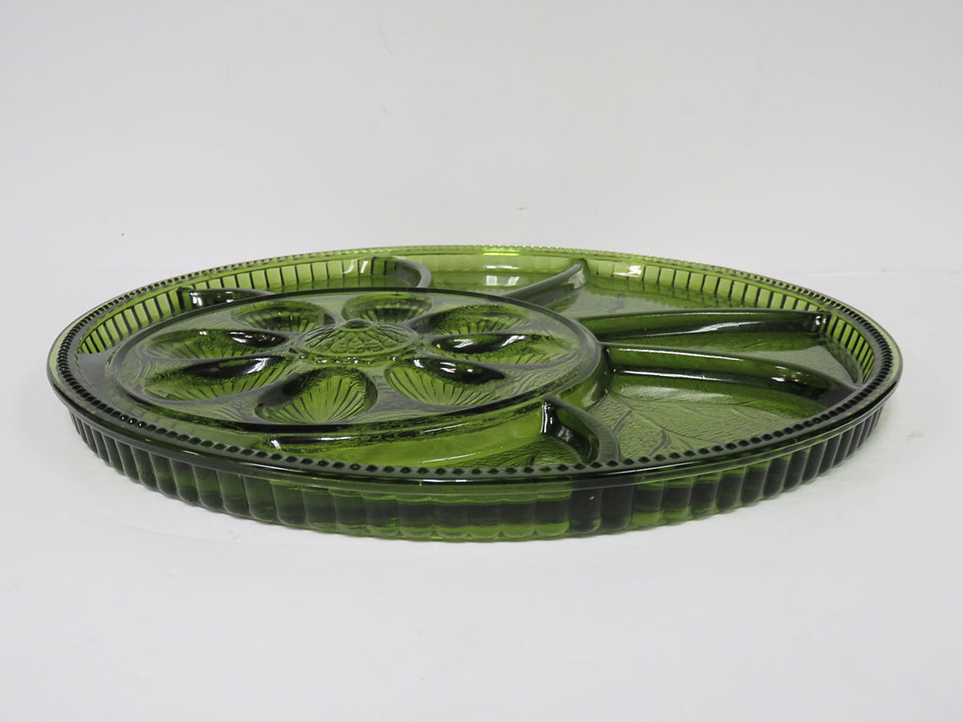 Indiana Glass Egg Plate