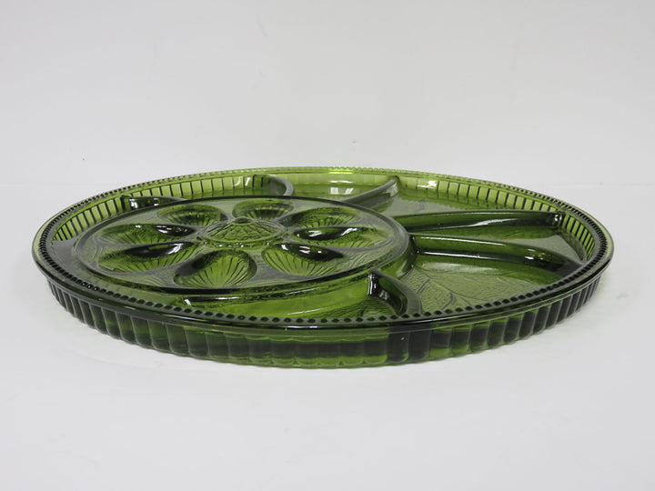 Indiana Glass Egg Plate