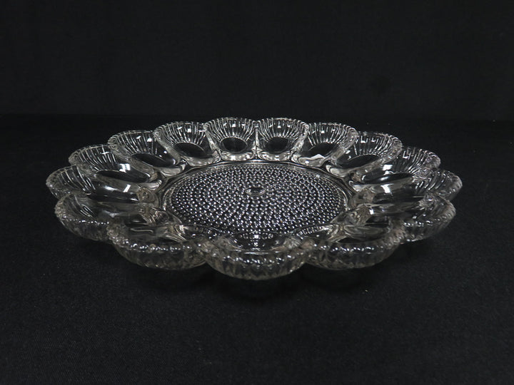 Indiana Glass Egg Plate