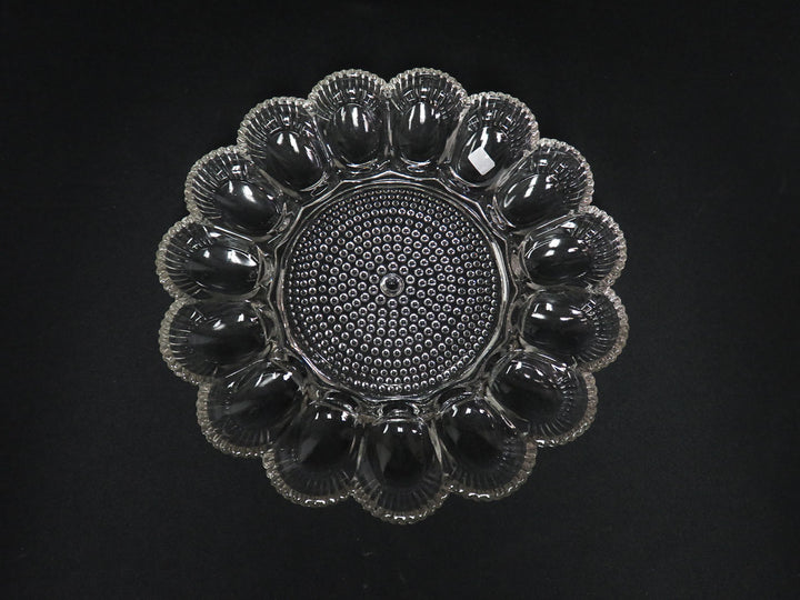Indiana Glass Egg Plate