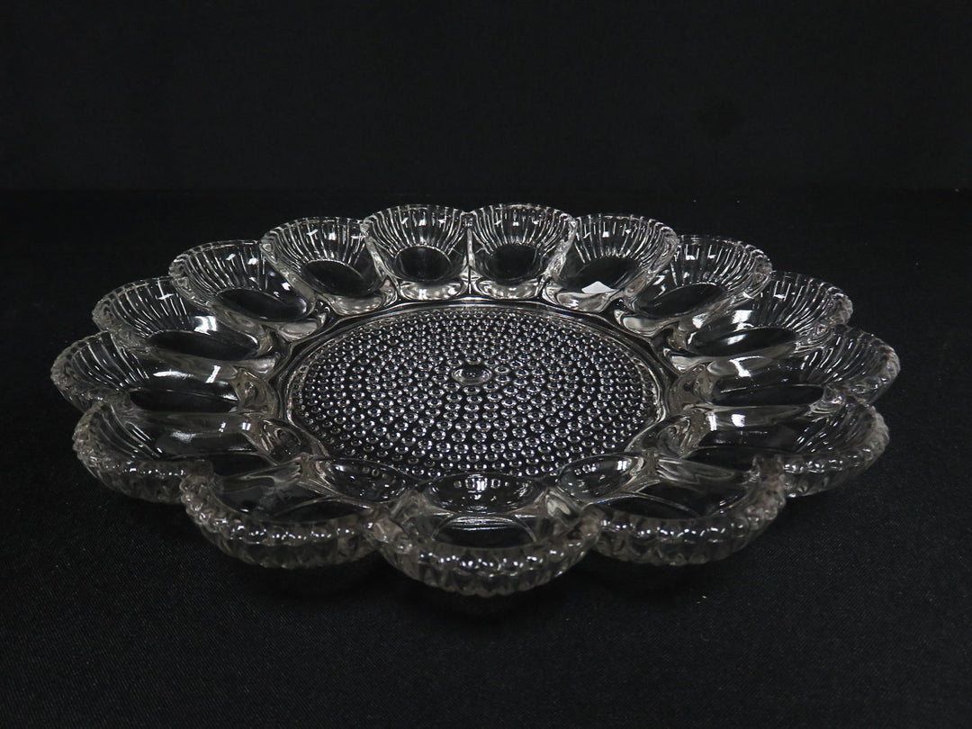 Indiana Glass Egg Plate