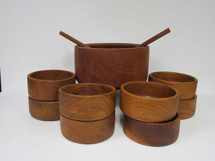 Teak Salad Bowl Set