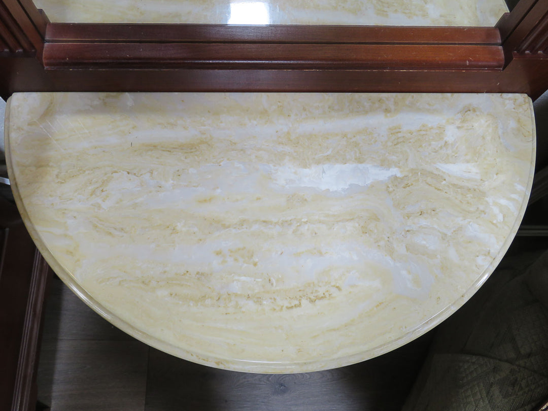 Hall Tree with Marble Top