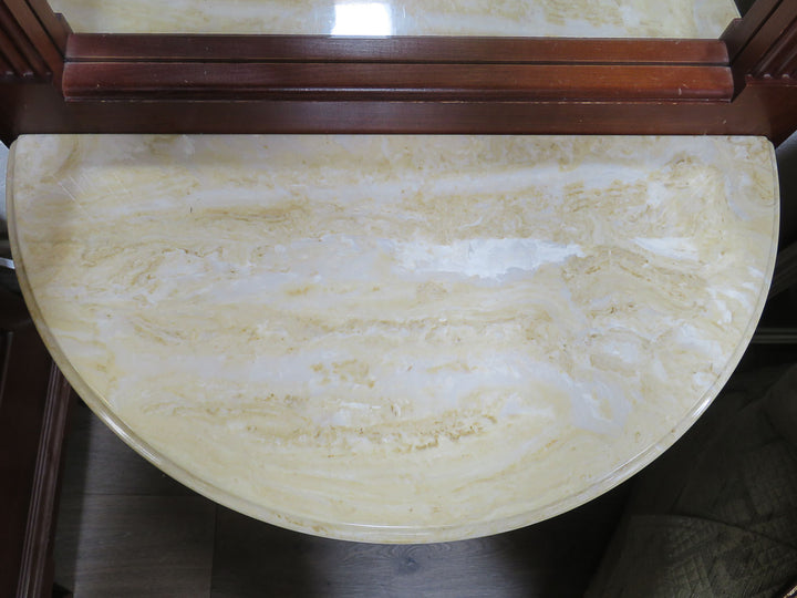 Hall Tree with Marble Top