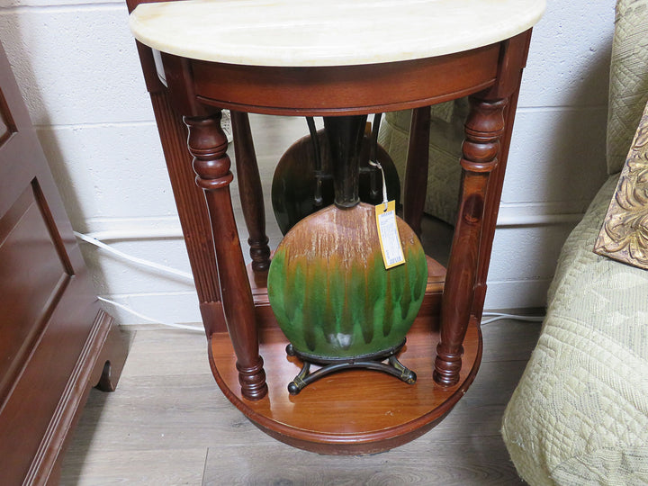 Hall Tree with Marble Top