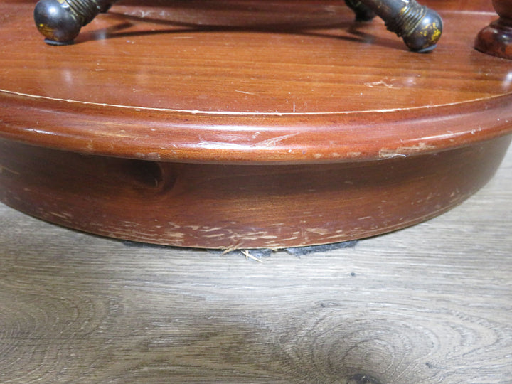 Hall Tree with Marble Top