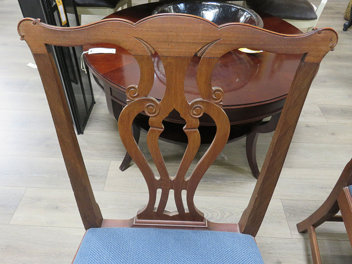 Set of Six Chippendale Style Dining Chairs