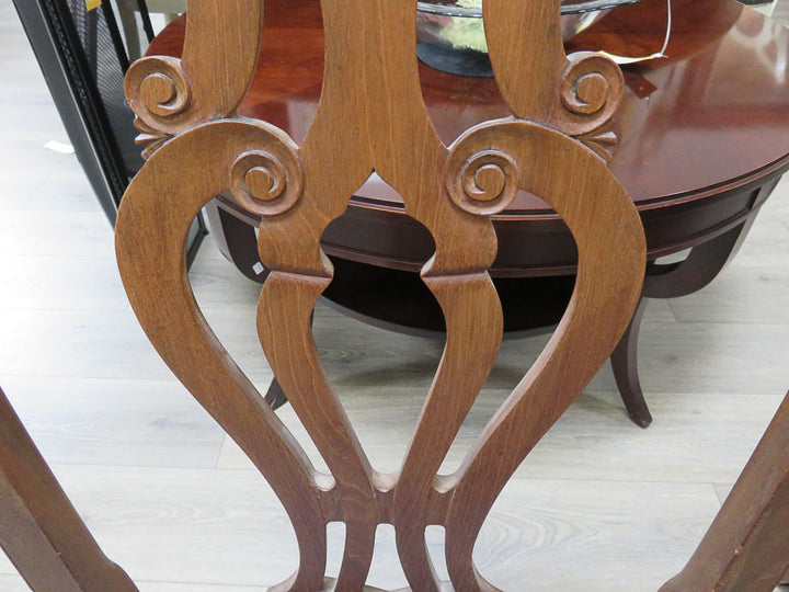 Set of Six Chippendale Style Dining Chairs