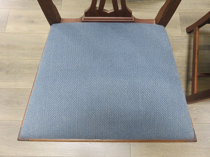 Set of Six Chippendale Style Dining Chairs