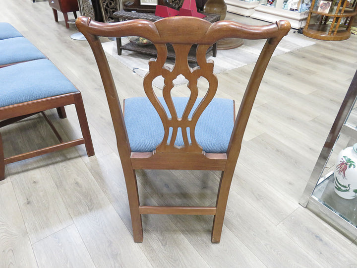 Set of Six Chippendale Style Dining Chairs