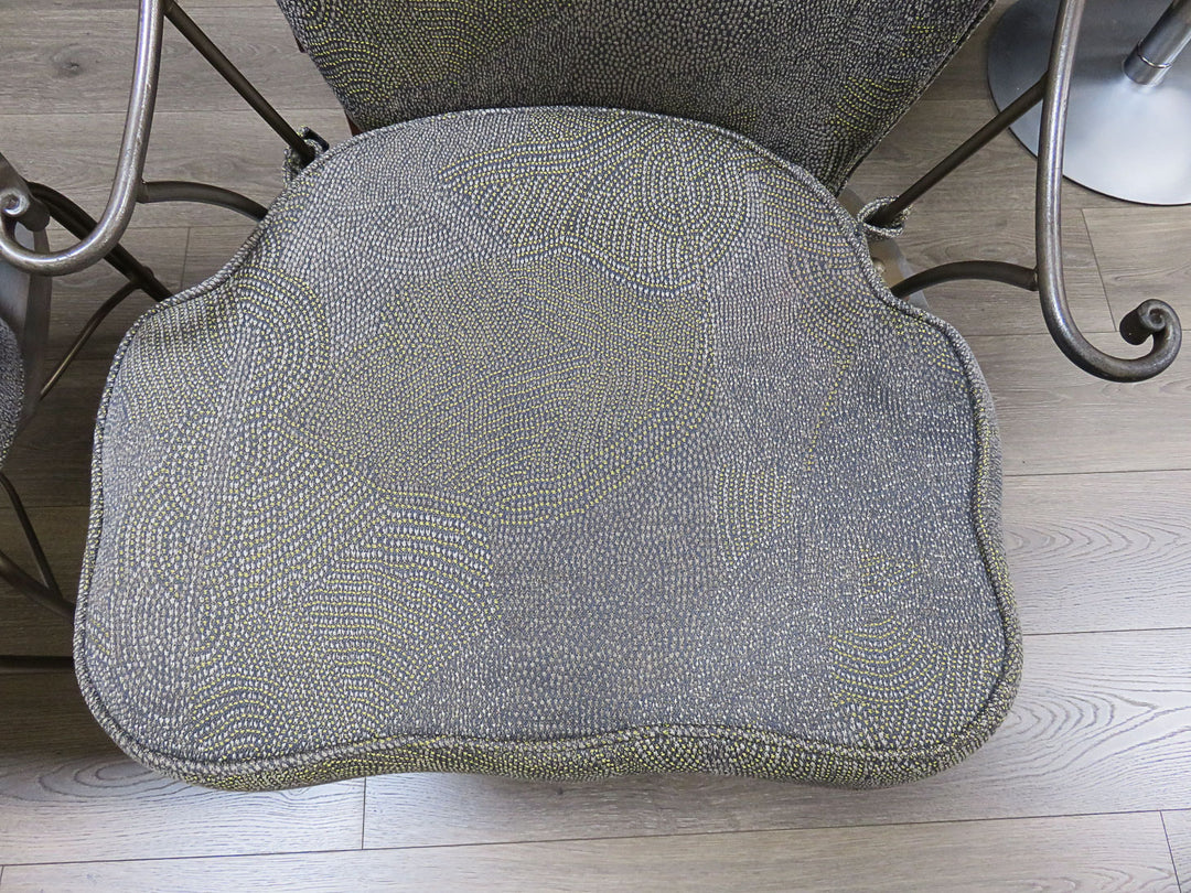 Set of Four Wrought Iron Chairs