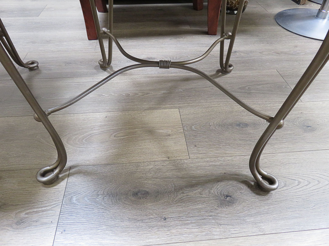 Set of Four Wrought Iron Chairs