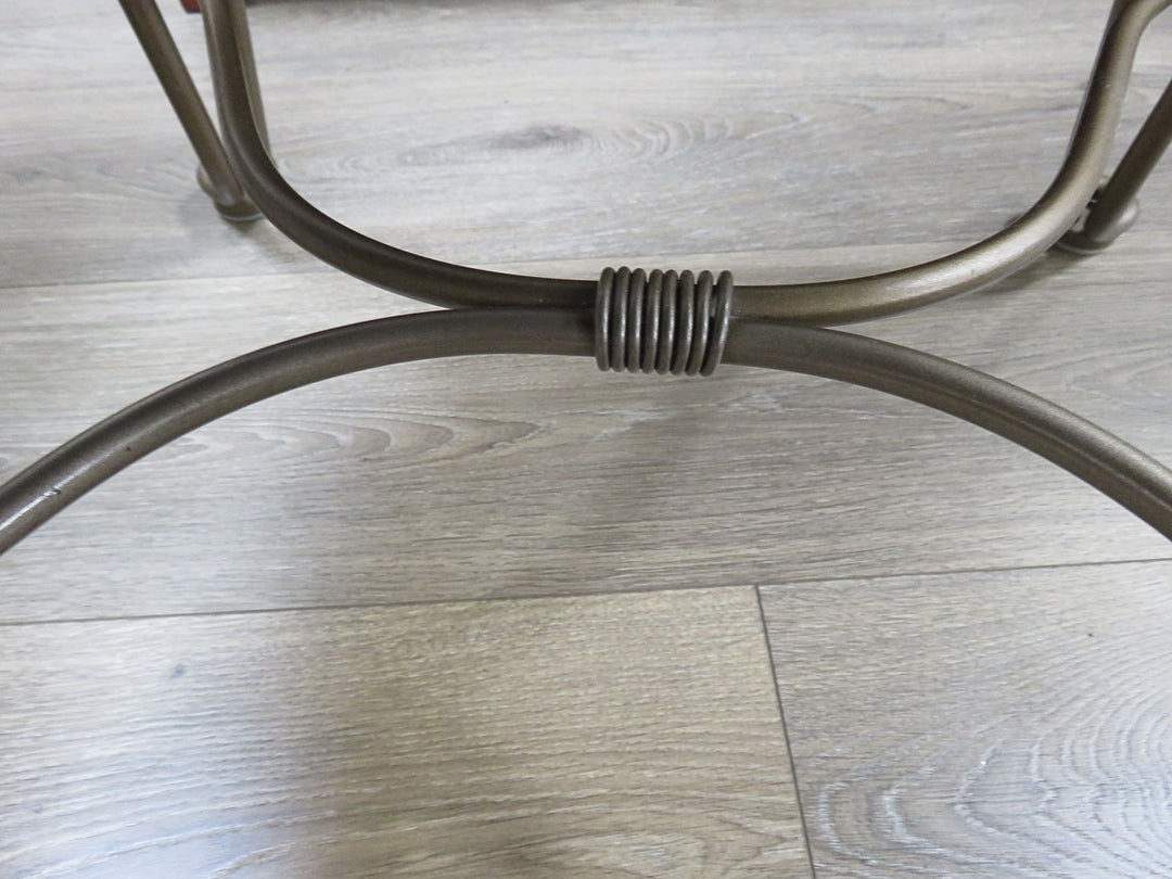 Set of Four Wrought Iron Chairs
