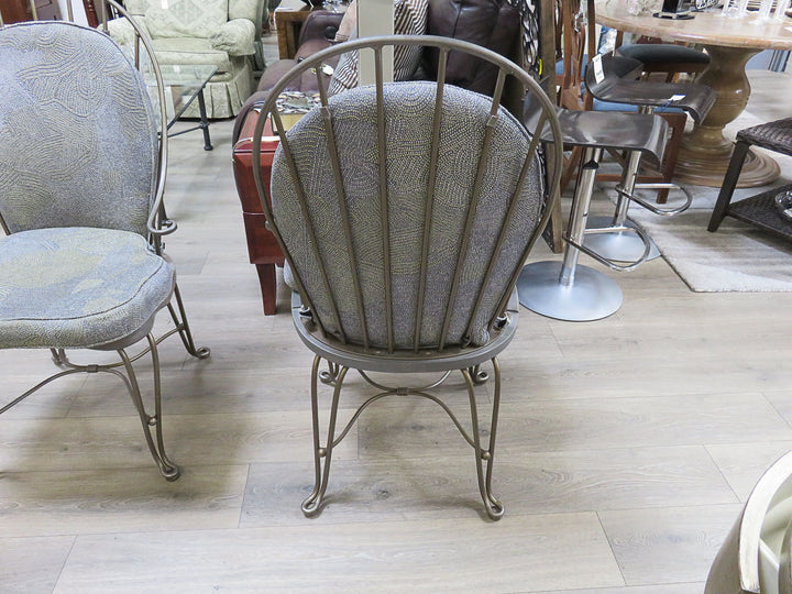 Set of Four Wrought Iron Chairs