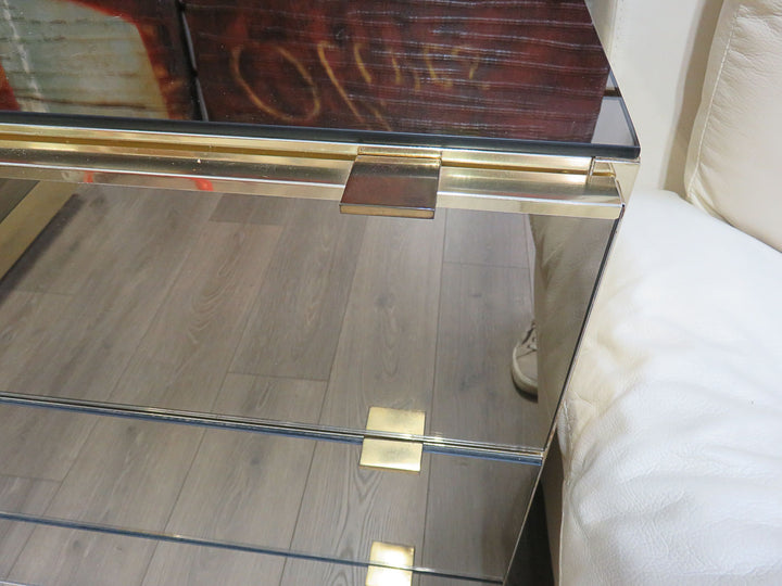 Ello Style Mirrored Server/Credenza
