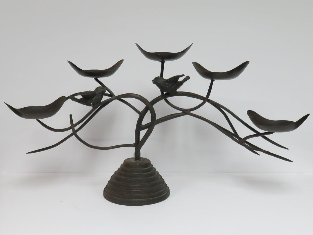 Birds on a Branch Candleholder