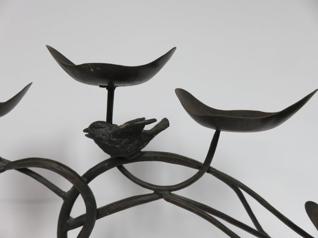 Birds on a Branch Candleholder