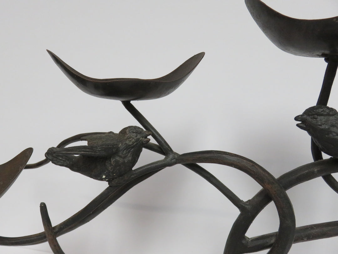Birds on a Branch Candleholder