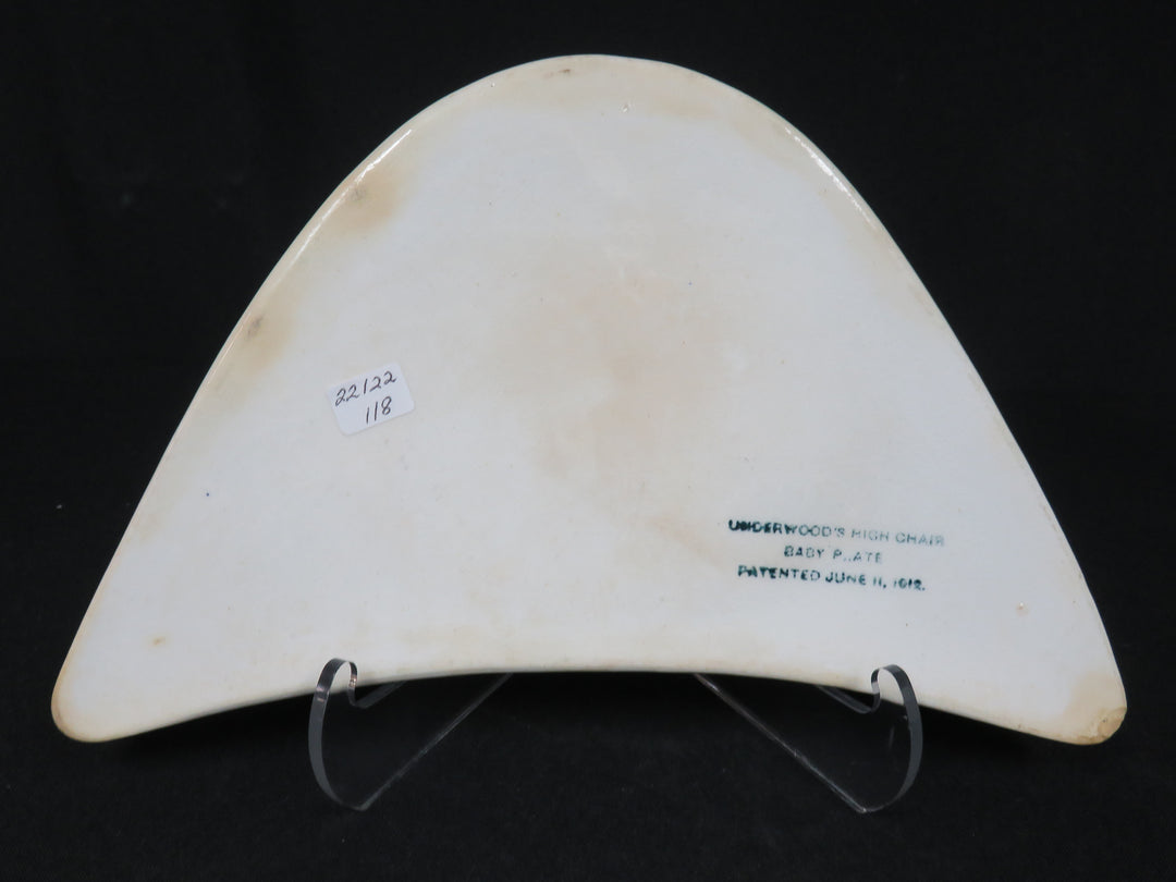 Antique Baby Plate