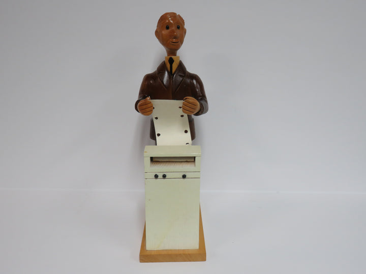 Vintage Computer Geek Figurine