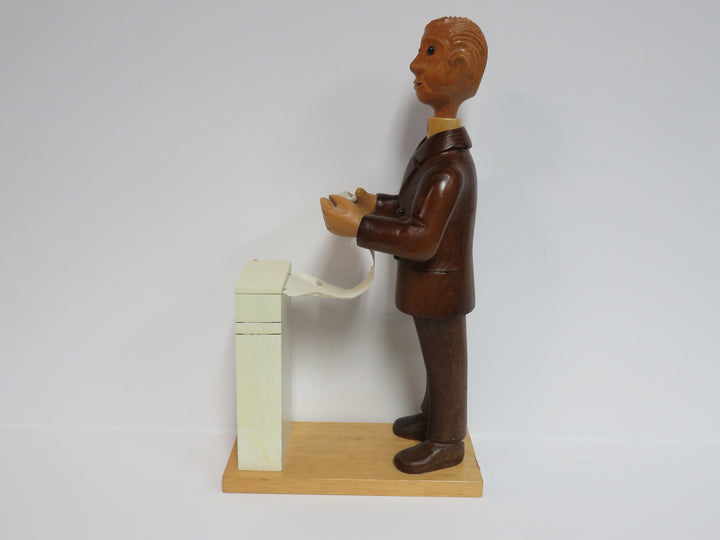 Vintage Computer Geek Figurine