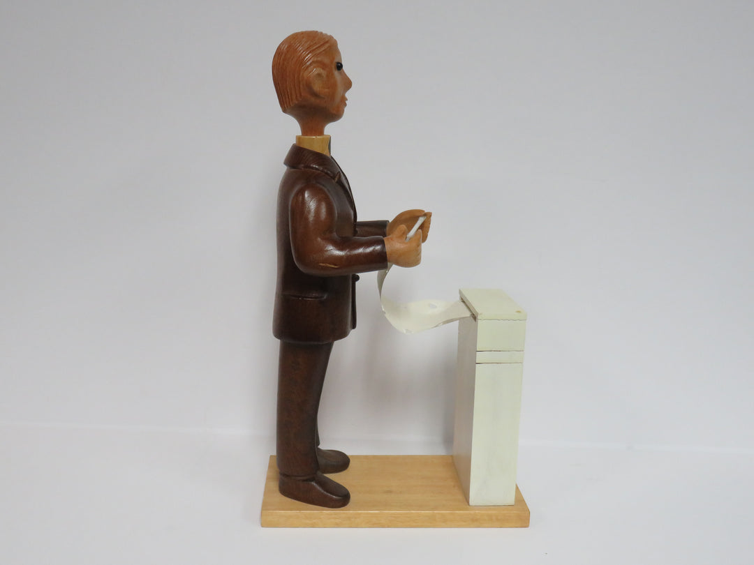 Vintage Computer Geek Figurine