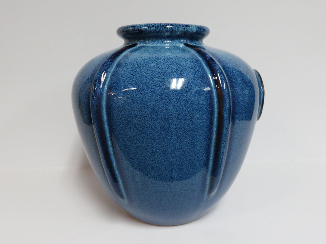 Drip Glaze Medallion Vessel