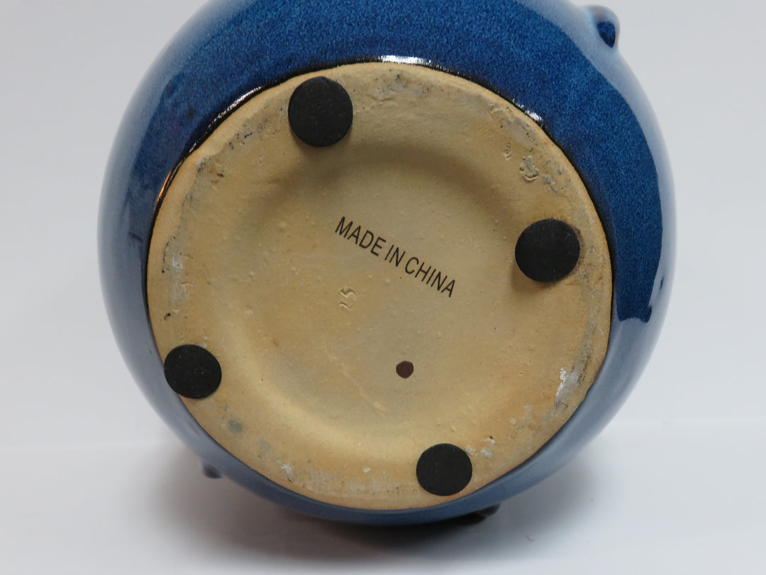 Drip Glaze Medallion Vessel