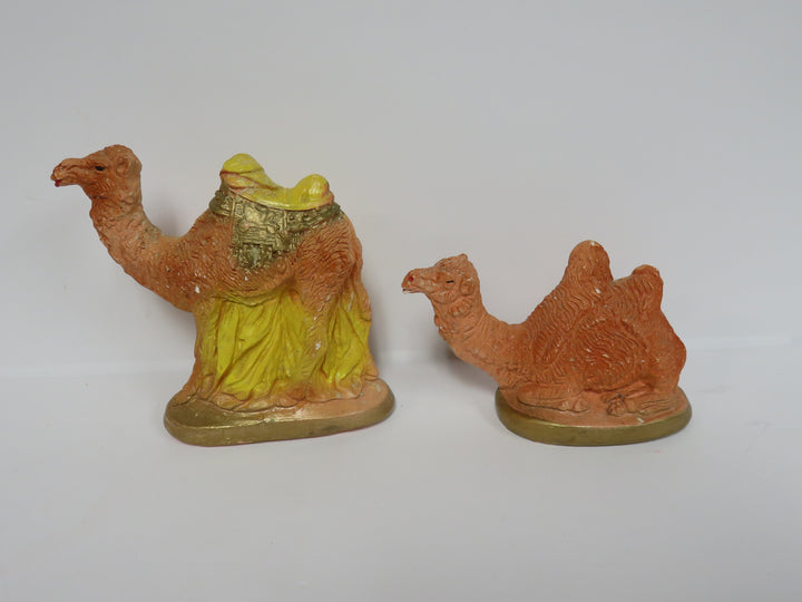 Chalkware Nativity Scene