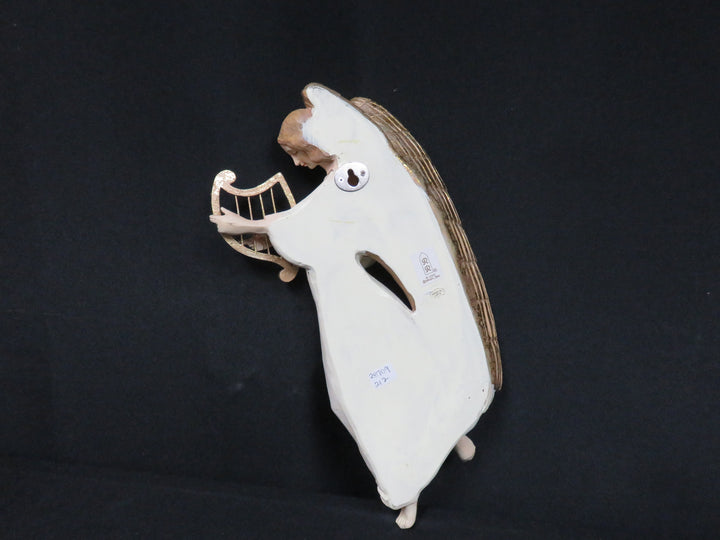 Angel with Harp Plaque