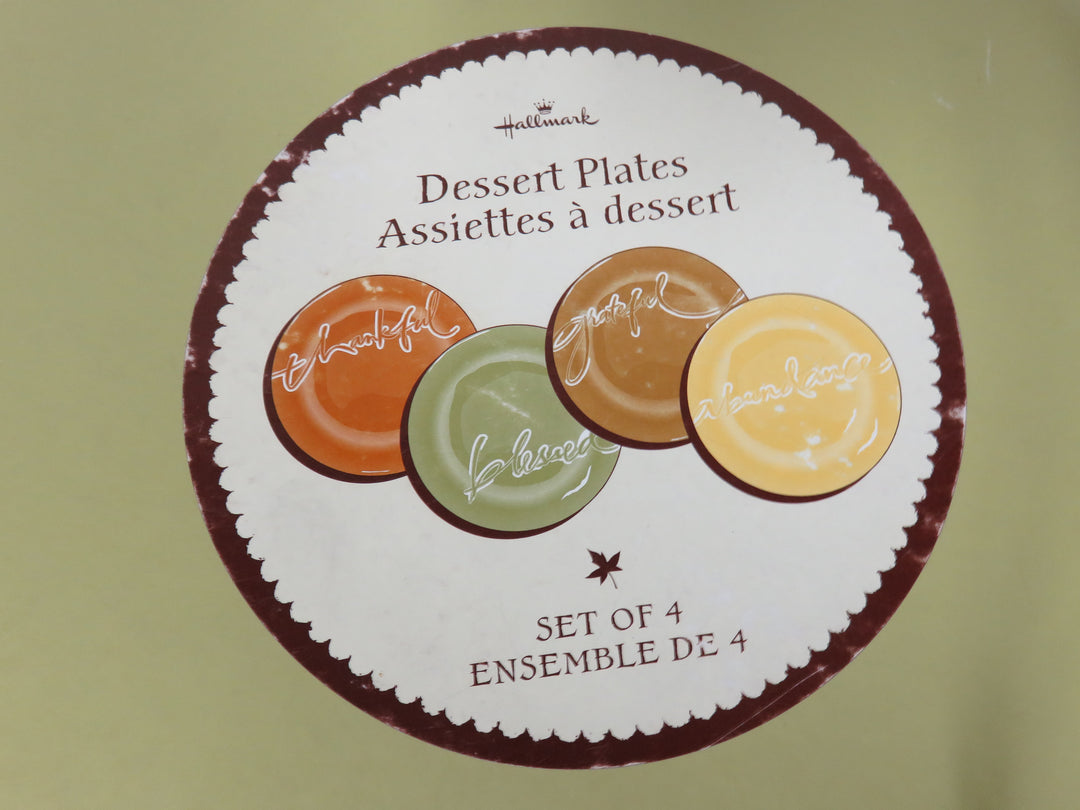 Hallmark Dessert Plates