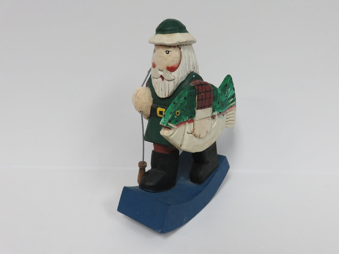 Fishing Santa