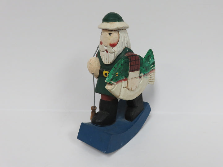 Fishing Santa
