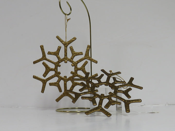 Restoration Hardware Snowflake Ornaments