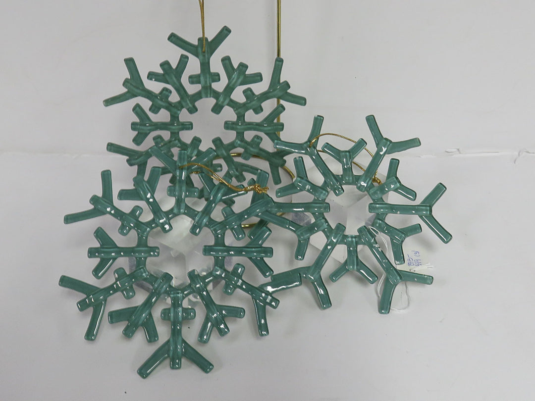 Restoration Hardware Snowflake Ornaments