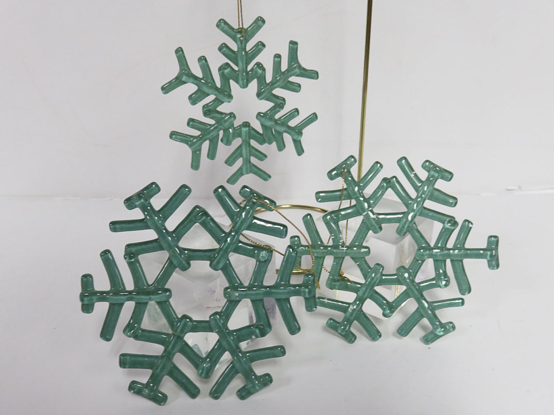 Restoration Hardware Snowflake Ornaments