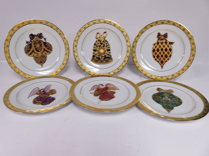 Muirfield Christmas Dessert Plates