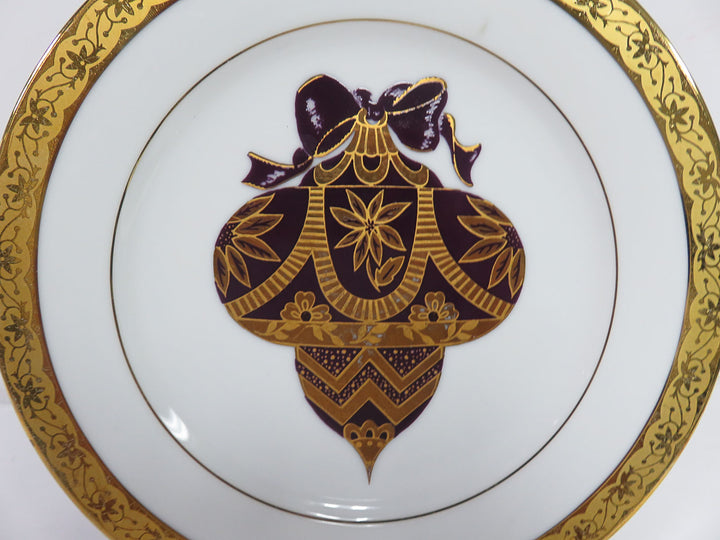 Muirfield Christmas Dessert Plates