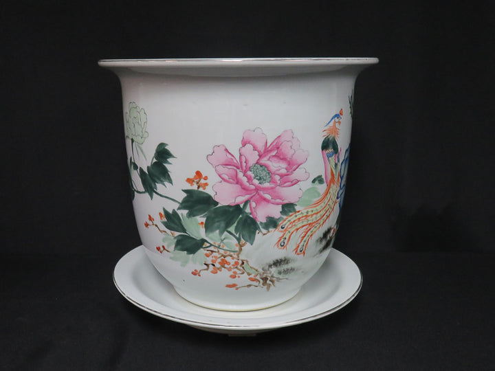 Asian Planter and Underplate