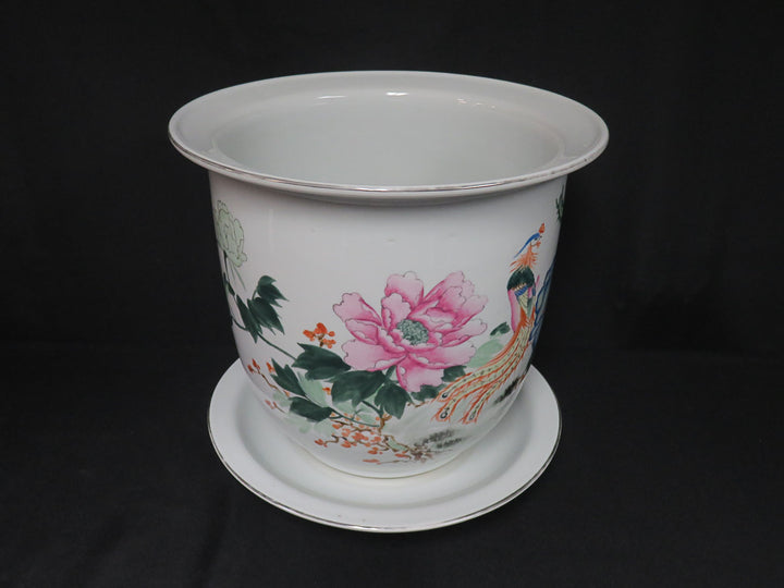 Asian Planter and Underplate