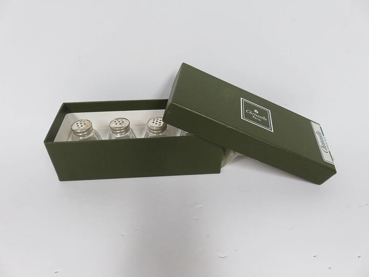 Christofle Salt and Pepper Sets