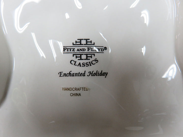 Fitz & Floyd Christmas Plate