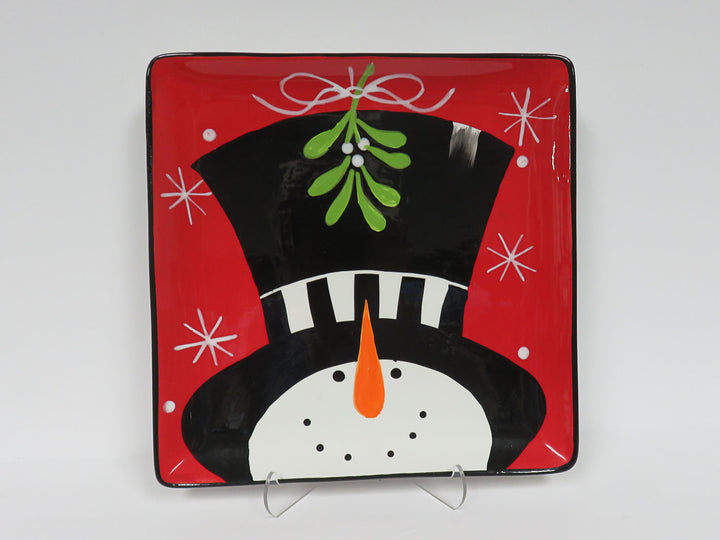 Certified International Snowman Platter