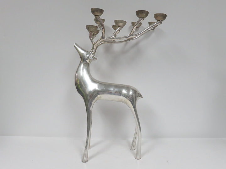 Pottery Barn Reindeer Candle Holder