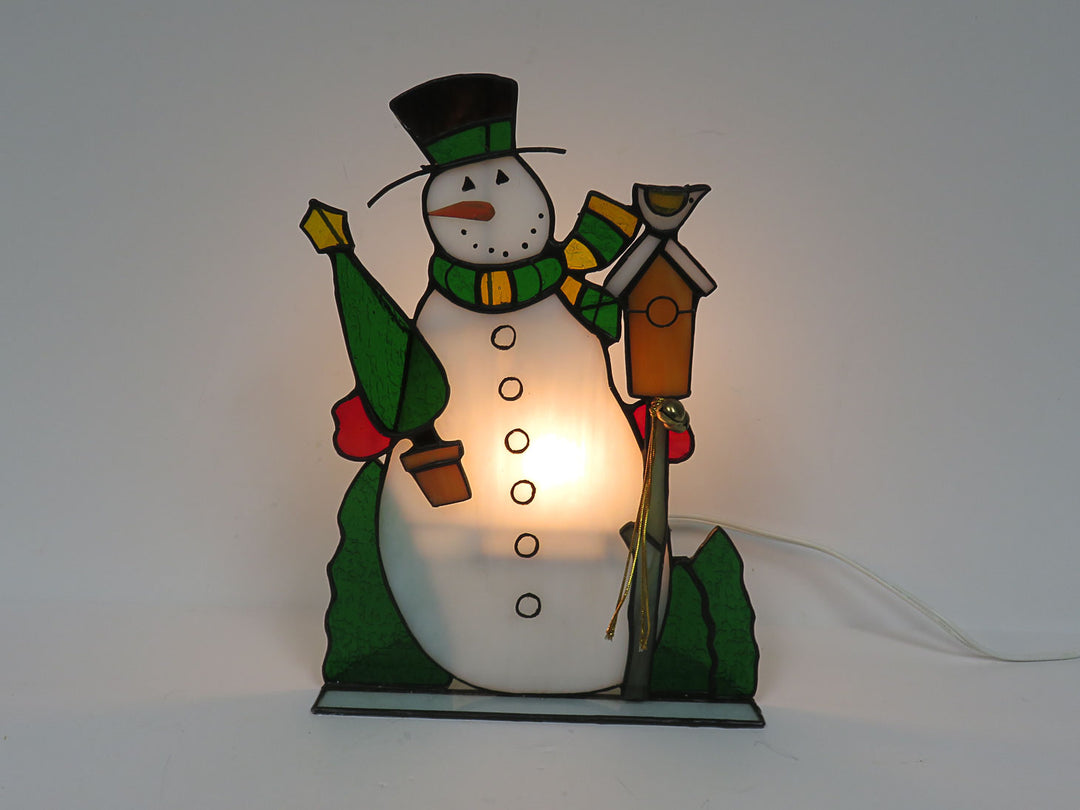 Lighted Snowman