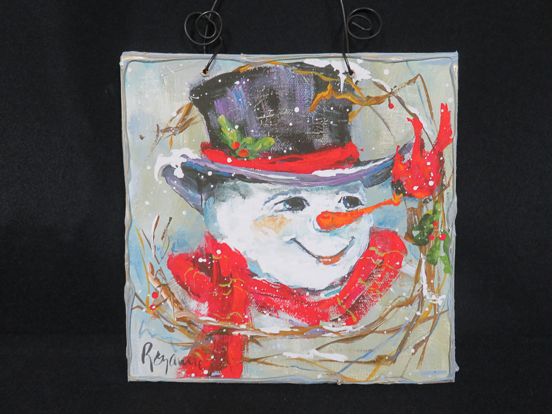 Snowman Wall Art